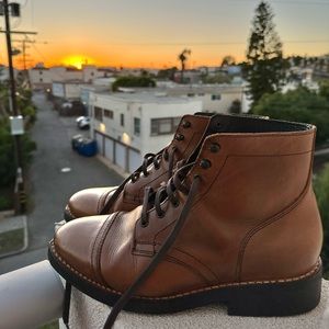 Thursday Captain Leather Boots